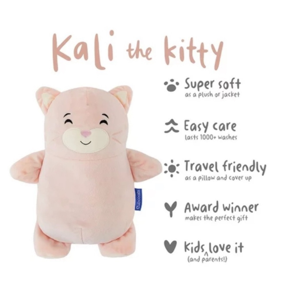 Cubcoats 2 in 1 Transforming Kali the Kitty Zip up Hoodie Size 3 - Picture 3 of 7